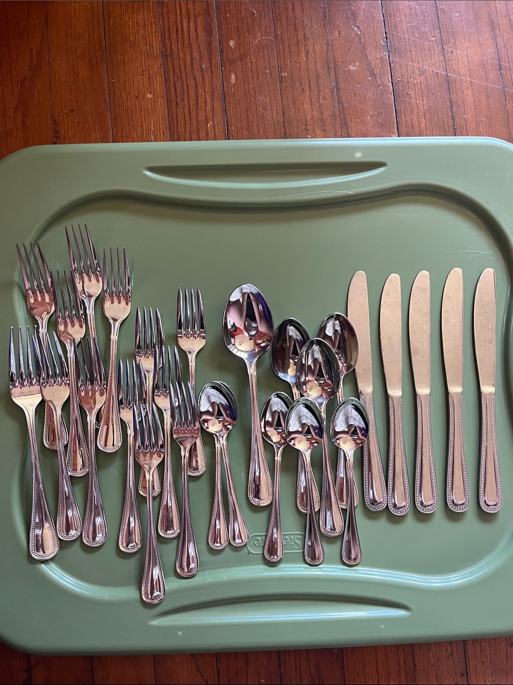 Winco flatware Stainless Flatware Set  27 Classic  Handle - Silver cutlery